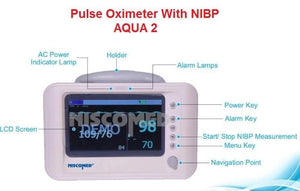 AQUA 2  patient monitor (Pulse oximeter with NIBP)