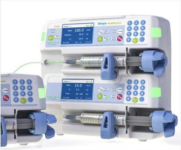 Omya Double Channel Syringe Pump (Model -S660i)