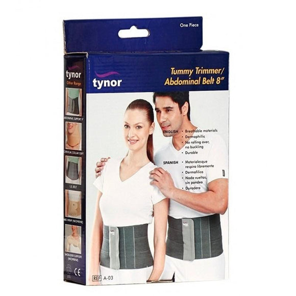 Tynor Tummy Trimmer/Abdominal Belt 8'' (Product Code A-03)