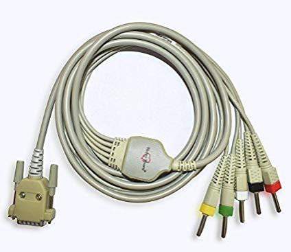 ECG Patient Cable - 5 lead for BPL 08 Digi, Uniem-TenTabs-Accessories_ECG Patient Cables,ECG patient cable 05 lead compatible with BPL 108 Digi,ECG Patient cable BPL 108T,Hospital Equipment