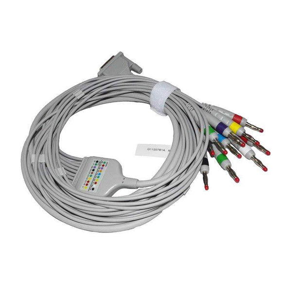 PC ECG Cable - Concept Int. / Nasan-TenTabs-Accessories_ECG Patient Cables,Hospital Equipment,pc ecg cable